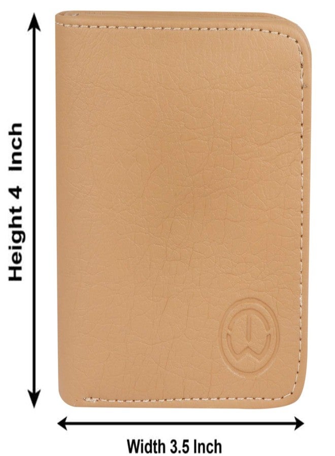 TnW Beige Leather Men's Wallet (tnw90) - Image 5